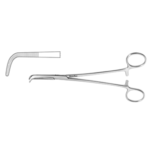 MH25-836, MH25-837 KANTROWITZ Thoracic Fcps, delicate right angle jaws